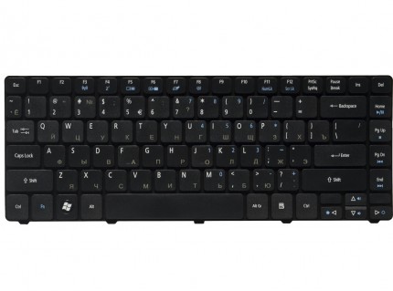 Клавиатура для ноутбука Acer Aspire 3810T/ 3820T/ 3410T/ 4810T/ 4410T/ 4535/ 4736/ 4736Z/ 4736G/ 4935 Ru, Black