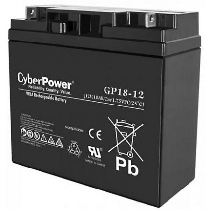 Аккумулятор CyberPower 12V18Ah
