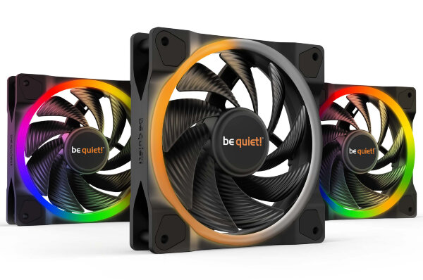 Комплект вентиляторов be quiet! LIGHT WINGS 120mm PWM High-Speed Triple Pack