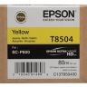 Картридж струйный Epson T8504 C13T850400 желтый (80мл) для Epson SureColor SC-P800
