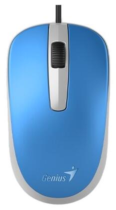 Мышь Genius DX-120 голубой USB