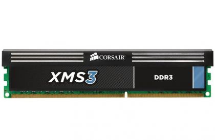 Модуль памяти DDR3 4Gb 1600MHz Corsair (CMX4GX3M1A1600C11) RTL 240 DIMM 11-11-11-30, 1.5V, XMS3