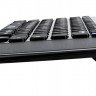 Клавиатура Oklick 850ST черный USB Беспроводная 2.4Ghz ультратонкая Touch