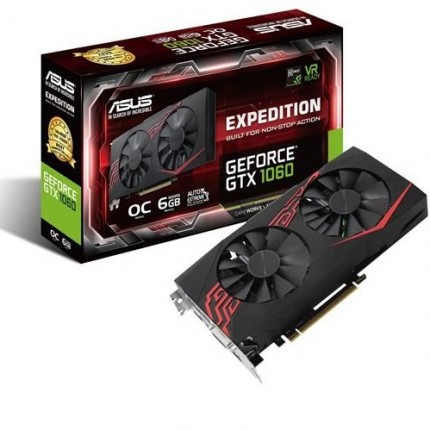 Видеокарта Asus EX GTX1060 O6G GeForce GTX 1060
