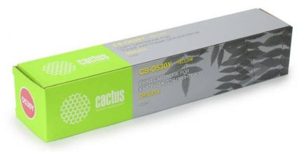 Картридж Cactus CS-O530Y для OKI C530 жёлтый 5000 страниц
