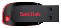 Флешка Sandisk 64Gb Cruzer Blade SDCZ50-064G-B35 USB2.0 черный/красный