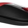 Мышь HP z3700 красный оптическая беспроводная USB для ноутбука (2but)