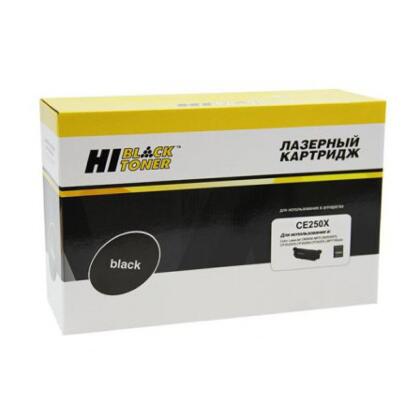 Картридж Hi-Black (HB-CE250X) для HP CLJ CP3525/CM3530, Восстановленный, Bk,10,5K