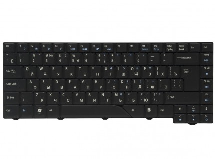 Клавиатура для ноутбука Acer Aspire 4230/ 4330/ 4530/ 4730/ 4930/ 5230/ 5330/ 5530/ 5730/ 5930 Series RU, Black