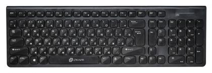 Клавиатура Oklick 880S черный USB