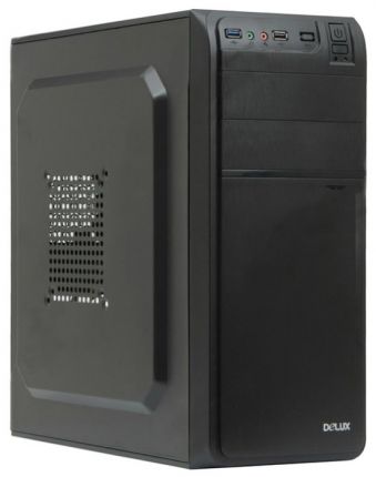Корпус Delux DW600 черный, без БП, ATX