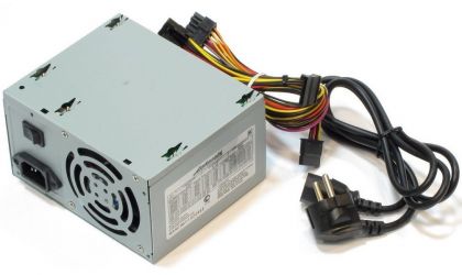 Блок питания LinkWorld ATX 400W LW2-400W 24 pin, 80mm fan, 3*SATA, power cord