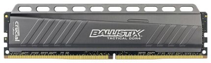 Модуль памяти Crucial 4GB DDR4 3000 MT/s (PC4-24000) CL15 SR x8 Unbuffered DIMM 288pin Ballistix Tactical