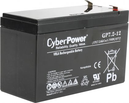 Аккумулятор CyberPower 12V7.2Ah