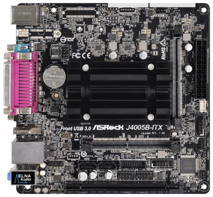Материнская плата ASRock J4005B-ITX, Intel J4005, mini-ITX