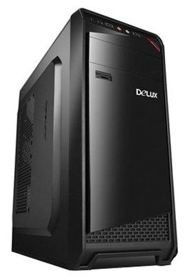 Корпус Delux DW605 черный, без БП, ATX