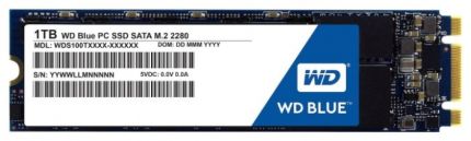 Накопитель SSD WD SATA III 1Tb WDS100T1B0B WD Blue M.2