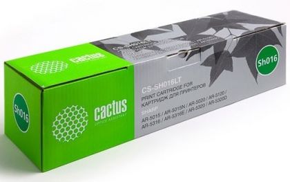Картридж Cactus CS-SH016LT черный для Sharp AR-5015 5015N 5020 5120 5316 5316E 5320 (16000стр.)