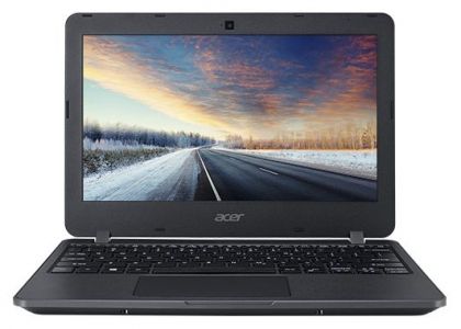 Ноутбук Acer TravelMate TMB117-M Celeron N3060/ 2Gb/ SSD32Gb/ Intel HD Graphics 400/ 11.6"/ HD (1366x768)/ Windows 10 Pro 64/ black/ WiFi/ BT/ Cam/ 3220mAh