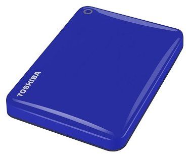 Жесткий диск Toshiba USB3 500GB EXT. 2.5" BLUE HDTC805EL3AA Canvio Connect II 500GB Blue (HDTC805EL3AA)