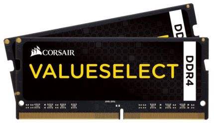 Модуль памяти DDR4 2x4Gb 2133MHz Corsair CMSO8GX4M2A2133C15 RTL PC4-17000 CL15 SO-DIMM 204-pin 1.5В