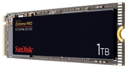 Накопитель SSD Sandisk SATA III 1000Gb SDSSDXPM2-1T00-G25 Extreme Pro M.2 2280