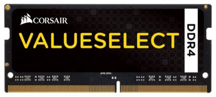 Модуль памяти DDR4 4Gb 2133MHz Corsair CMSO4GX4M1A2133C15 RTL PC4-17000 CL15 SO-DIMM 204-pin 1.5В
