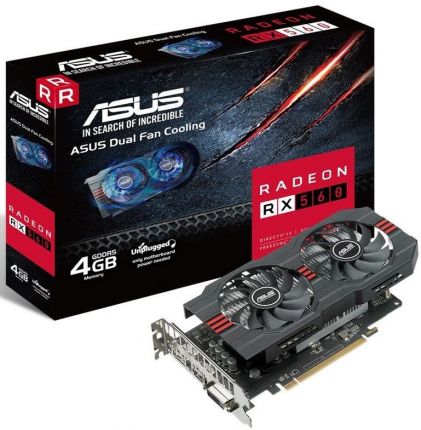 Видеокарта Asus RX560 4G EVO Radeon RX 560