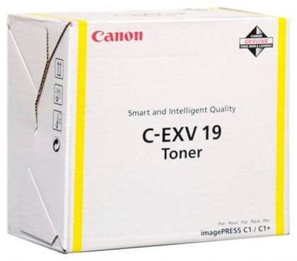 Тонер Canon C-EXV19 Yellow для imagePRESS C1/C1+ (16000 стр)