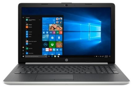 Ноутбук HP 15-da0161ur серебристый (4MM90EA)
