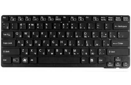 Клавиатура для ноутбука Sony VPC-CA Series RU, Black