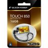 Флешка Silicon Power 16Gb Touch 850 SP016GBUF2850V1A USB2.0 желтый