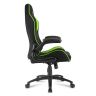 Игровое кресло Sharkoon Elbrus 1 чёрный/зелёный