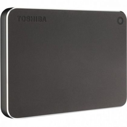 Жесткий диск TOSHIBA HDTW210EB3AA Canvio Premium NEW 1ТБ 2,5" USB/USB Type-C, темно-серый