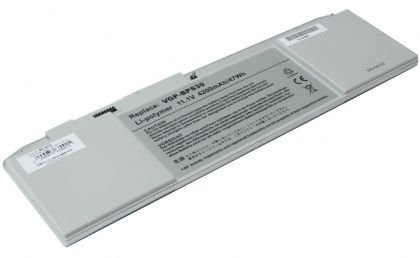 Аккумулятор для ноутбука Sony VAIO SVT11, SVT13, 11.1В, 3600мАч, серебристый (p/n VGP-BPS30)