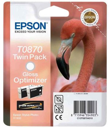 Картридж Epson T0870 Gloss Optimizer Twin для Stylus Photo1900
