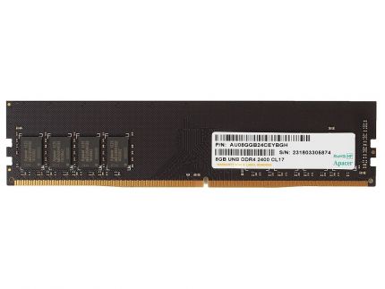 Модуль памяти Apacer 8Gb PC19200 DDR4 AU08GGB24CEYBGH/EL.08G