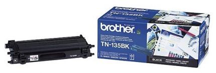 Картридж с тонером Brother TN-135BK чёрный ( 5000 стр. @ 5% ) для HL4040CN/ HL4040CDN, DCP-9040CN, MFC-9440CN