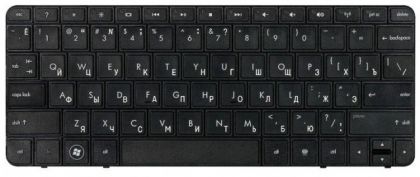 Клавиатура для ноутбука HP Compaq CQ10, Mini 110-3000 RU, Black