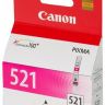 Чернильница Canon CLI-521M Magenta для MP540/ 550/ 560/ 620/ 630/ 640/ 980/ 990 iP3600/ 4600/ 4700 MX860
