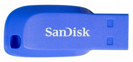 Флешка Sandisk 64Gb Cruzer Blade SDCZ50C-064G-B35BE USB2.0 голубой