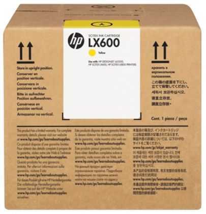 Картридж HP LX600 жёлтый