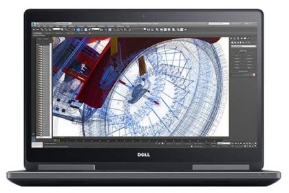 Ноутбук Dell Precision 7720 17.3"(3840x2160 EGZO)/ Intel New proc E3-1505M v6/ 32768Mb/ 2000+512SSDGb/ noDVD/ NVIDIA Quadro P4000(8192Mb)/ Cam/ BT/ WiFi/ 91WHr/ war 3y/ 2.79kg/ black/ W10Pro