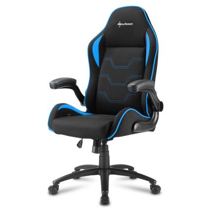 Игровое кресло Sharkoon Elbrus 1 чёрный/синий