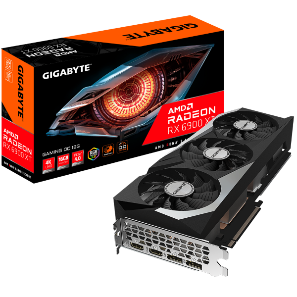 Видеокарта Gigabyte Radeon RX 6900 XT GAMING OC 16G