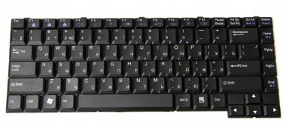 Клавиатура для ноутбука MSI CX500/ CX600/ CX605/ CX700/ EX600/ EX610/ EX620/ EX630/ EX700/ ER710 RU, Black