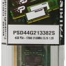 Модуль памяти Patriot 4Gb PC12800 DDR3 SODIMM PSD44G213382S