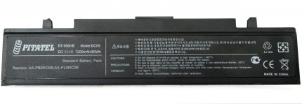 Аккумулятор для ноутбука Samsung R428/ R429/ R430/ R463/ R464/ R465/ R466/ R467/ R468/ R469/ R470/ R480/ R590/ P480, чёрная, 11.1В, 7200мАч, черный