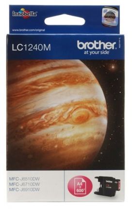 Картридж Brother LC-1240M с пурпурными чернилами (до 600 страниц формата A4 при 5%) для MFC-J6510/ 6910