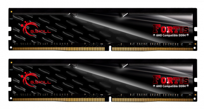 Модуль памяти DDR4 G.SKILL FORTIS (AMD) 16GB (2x8GB kit) 2400MHz (F4-2400C16D-16GFT)
